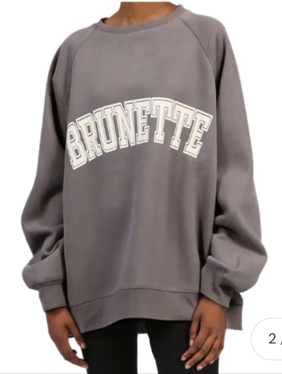 Brunette The Label Tops - GUC Brunette The Label / BTL NYBF Crewneck Sweater Size M/L